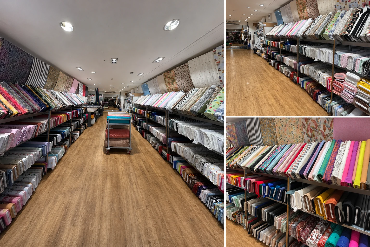 Collectie stoffen bij N&N Stoffen Amsterdam