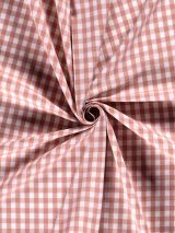 Boerenbont stof dusty roze middel