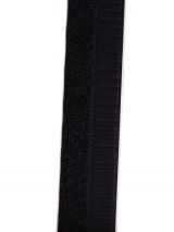 Klittenband zwart 20mm