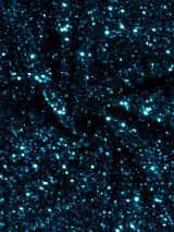 Paillet stof velvet turquoise