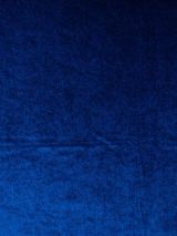 Velvet stretch Kobaltblauw