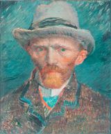 Paneelstof Zelfportret van Gogh