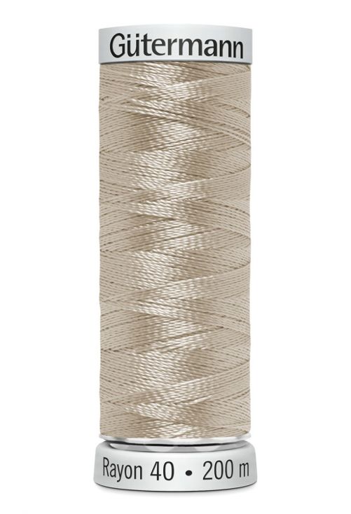 Gütermann Borduurgaren Rayon 200m #1082 creme