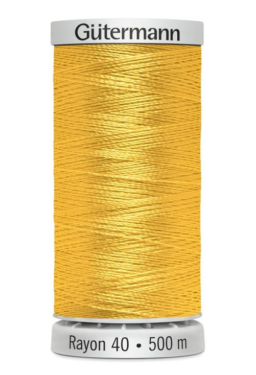 Gütermann Borduurgaren Rayon 500m #1023 geel