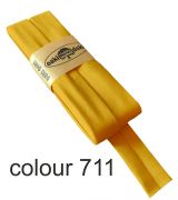 Biaisband jersey geel 711