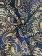 Batik katoen blauwe paisley 1