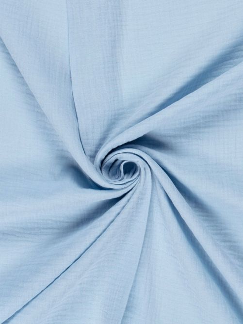 Hydrofiel stof baby blauw