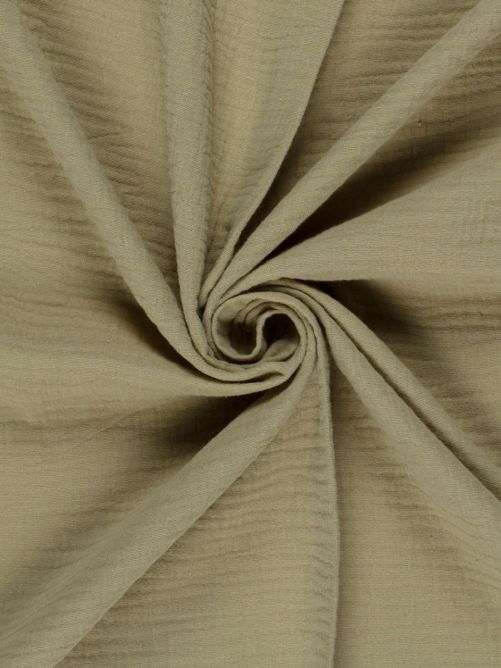 Hydrofiel stof licht khaki