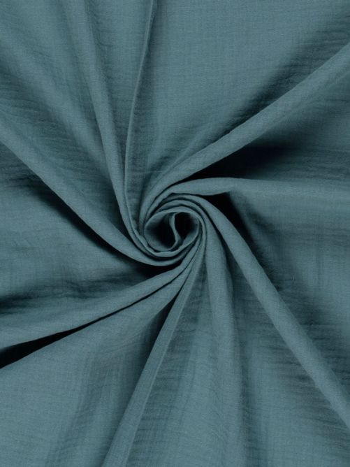 Hydrofiel stof oud blauw