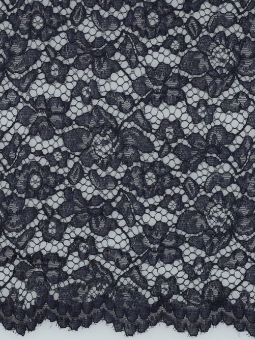 Kant stof marineblauw