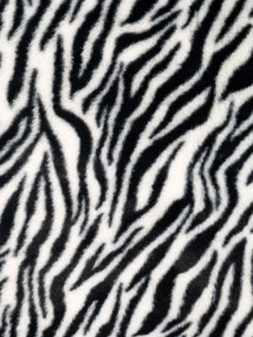 Imitatiebont zebra zwart