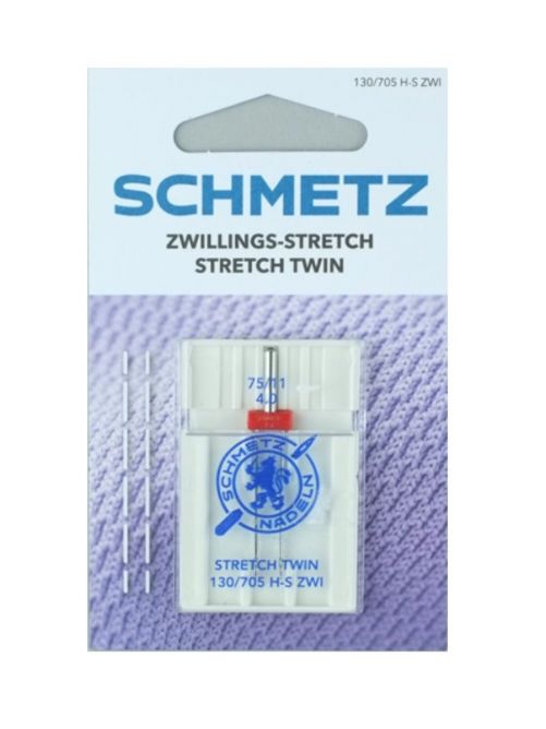 tweelingnaald stretch