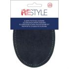 ReStyle opstrijkbare elleboogstukken suedine marine