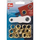 Prym Nestelringen 11 mm goud