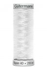 Gütermann Borduurgaren Rayon 200m #1001 wit