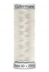 Gütermann Borduurgaren Rayon 200m #1071 offwhite
