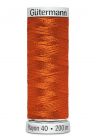 Gütermann Borduurgaren Rayon 200m #1078 donkeroranje