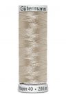 Gütermann Borduurgaren Rayon 200m #1082 creme