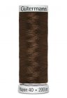 Gütermann Borduurgaren Rayon 200m #1129 donkerbruin