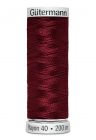 Gütermann Borduurgaren Rayon 200m #1169 donkerrood