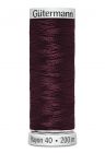 Gütermann Borduurgaren Rayon 200m #1189 bordeauxrood