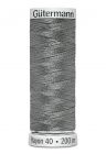 Gütermann Borduurgaren Rayon 200m #1219 grijs