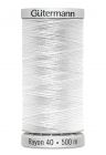 Gütermann Borduurgaren Rayon 500m #1001 wit