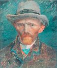 Paneelstof Zelfportret van Gogh