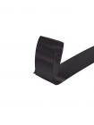 Satijnlint 38 mm zwart 3 meter
