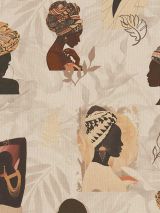 Bedrukte katoen digitale print Afrikaanse hoofddoek