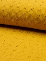 Hydrofiel broderie oker