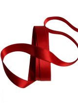 Satijnlint 15 mm rood 3 meter