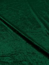 Velours de Panne donker groen