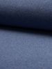 Biologisch fleece stof jeans blauw