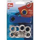 Prym Nestelringen 14 mm zilver