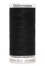 Gütermann Denim garen 100m #1000 zwart