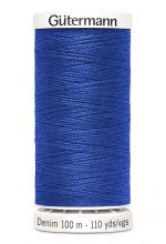 Gütermann Denim garen 100m #6690 koningsblauw